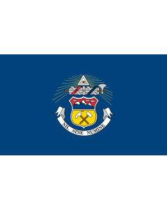 Flag: Colorado  1907-1911 |  landscape flag | 1.35m² | 14.5sqft | 90x150cm | 3x5ft 