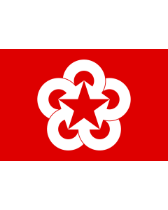 Flag: Unofficial project of Emblem of Council for Mutual Economic Assistance  Comecon / COMECON / CMEA / CAME |  landscape flag | 1.35m² | 14.5sqft | 90x150cm | 3x5ft 