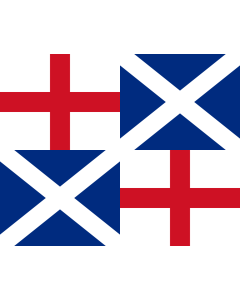 Flag: Commonwealth-Flag-1651 | Commonwealth flag of 1651, as per FOTW United Kingdom Flags of the Interregnum |  landscape flag | 1.35m² | 14.5sqft | 100x130cm | 40x50inch 