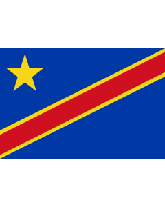 Bandera: Democratic Republic of the Congo  1966–1971 | République démocratique du Congo  1966–1971 | Demokratischen Republik Kongo  1966–1971 | Democratische Republiek Congo  1966–1971 | Dalapo Repubilika ya Kongo Demokratiki  1966–1971 | Bɛndɛ́lɛ ya Repu