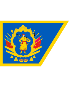 Flag: Arms of the Cossack Hetmanate  1649–1764 |  landscape flag | 1.35m² | 14.5sqft | 90x150cm | 3x5ft 