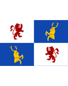 Flag: Courland in Empire Total War |  landscape flag | 1.35m² | 14.5sqft | 90x150cm | 3x5ft 