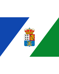 Flag: Cudillero | Cudillero es rectangular | Прапор м |  landscape flag | 1.35m² | 14.5sqft | 90x150cm | 3x5ft 