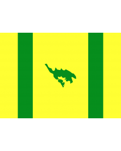 Flag: Municipality of Culebra, Puerto Rico |  landscape flag | 1.35m² | 14.5sqft | 90x150cm | 3x5ft 