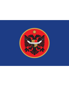Flag: Dardania |  landscape flag | 1.35m² | 14.5sqft | 90x150cm | 3x5ft 