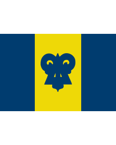 Flag: Delta Upsilon |  landscape flag | 1.35m² | 14.5sqft | 90x150cm | 3x5ft 