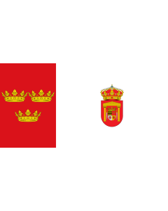 Flag: Diego del Carpio | Rectangular |  landscape flag | 1.35m² | 14.5sqft | 80x160cm | 30x60inch 