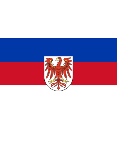 Bandera: Dolnoserbski |  bandera paisaje | 1.35m² | 90x150cm 