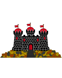 Flag: Edinburgh | City of en Edinburgh |  landscape flag | 1.35m² | 14.5sqft | 90x150cm | 3x5ft 