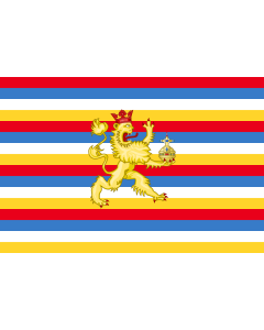 Flag: War flag of the Electorate of the Palatinate in 1604 |  landscape flag | 1.35m² | 14.5sqft | 90x150cm | 3x5ft 