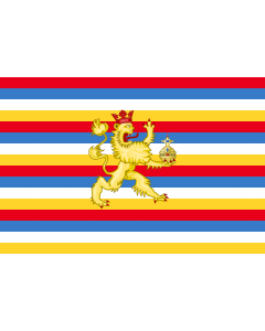 Flag: War flag of the Electorate of the Palatinate in 1604 |  landscape flag | 1.35m² | 14.5sqft | 90x150cm | 3x5ft 