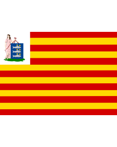 Flag: Enkhuizen vlag | Gemeente nl Enkhuizen |  landscape flag | 1.35m² | 14.5sqft | 90x150cm | 3x5ft 