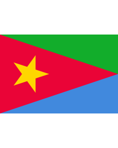 Flag: Eritrean People s Liberation Front |  landscape flag | 1.35m² | 14.5sqft | 90x150cm | 3x5ft 