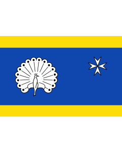 Flag: Ermelo vlag | Gemeente Ermelo |  landscape flag | 1.35m² | 14.5sqft | 90x150cm | 3x5ft 