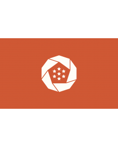 Flag: Erusea flag made in Adobe Illustrator CS3 |  landscape flag | 1.35m² | 14.5sqft | 90x150cm | 3x5ft 