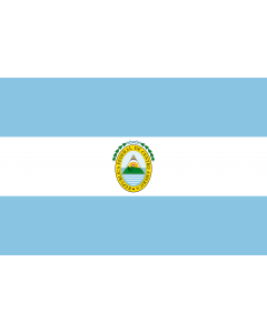 Flag: Federal Republic of Central America |  landscape flag | 1.35m² | 14.5sqft | 90x150cm | 3x5ft 