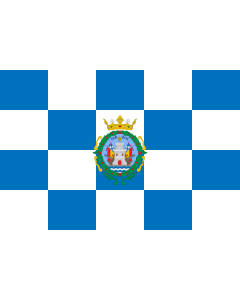 Flag: Ferrol | Ferrol con escudo |  landscape flag | 1.35m² | 14.5sqft | 90x150cm | 3x5ft 