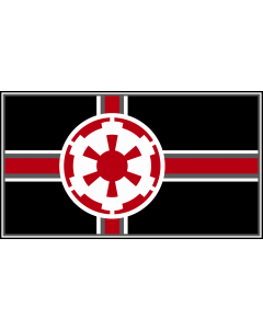 Flag: first imperial army |  landscape flag | 2.16m² | 23sqft | 120x180cm | 4x6ft 