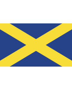 Flag: FlagOfStAlbans-PS01 | St Albans |  landscape flag | 1.35m² | 14.5sqft | 90x150cm | 3x5ft 