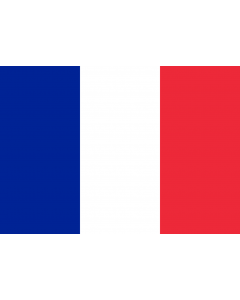 Flag: France  7x10 | Francia |  landscape flag | 1.35m² | 14.5sqft | 90x150cm | 3x5ft 