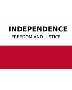 Flag: Fredonian Rebellion Flag of 1826 |  landscape flag | 1.35m² | 14.5sqft | 90x150cm | 3x5ft 