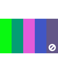 Flag: Free Speech redesign |  landscape flag | 1.35m² | 14.5sqft | 90x150cm | 3x5ft 