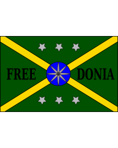 Flag: Freedonia |  landscape flag | 1.35m² | 14.5sqft | 90x150cm | 3x5ft 