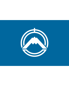 Flag: Fujiyoshida, Yamanashi |  landscape flag | 1.35m² | 14.5sqft | 90x150cm | 3x5ft 