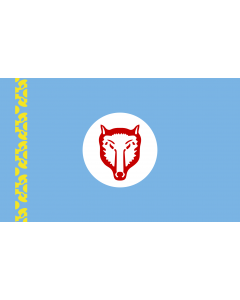 Flag: National flag of the Gagauz people |  landscape flag | 1.35m² | 14.5sqft | 90x150cm | 3x5ft 