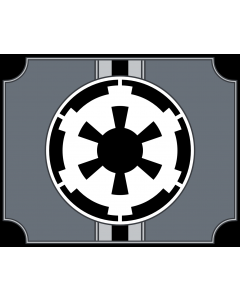 Bandiera: Galactic Empire  SWG | Galactic Empire  Star Wars |  bandiera paesaggio | 1.35m² | 100x130cm 