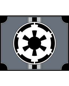 Flag: Galactic Empire  Star Wars |  landscape flag | 1.35m² | 14.5sqft | 100x130cm | 40x50inch 