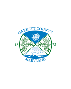 Flag: Garrett county, State of Maryland, U.S |  landscape flag | 1.35m² | 14.5sqft | 90x150cm | 3x5ft 