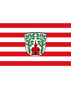 Flag: Goetzenhain, part of Dreieich, Hesse, Germany |  landscape flag | 1.35m² | 14.5sqft | 90x150cm | 3x5ft 