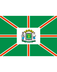 Flag: Goiânia, Goiás |  landscape flag | 1.35m² | 14.5sqft | 90x150cm | 3x5ft 
