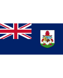 Flag: Government Ensign of Bermuda |  landscape flag | 1.35m² | 14.5sqft | 80x160cm | 30x60inch 