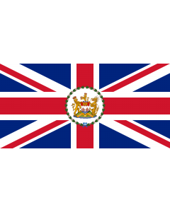 Flag: Governor of Hong Kong  1959–1997 |  landscape flag | 1.35m² | 14.5sqft | 80x160cm | 30x60inch 