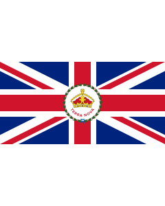 Flag: Governor of Newfoundland  1870–1904 |  landscape flag | 1.35m² | 14.5sqft | 80x160cm | 30x60inch 