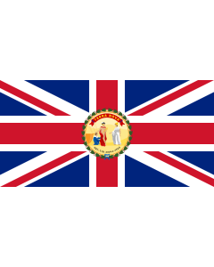 Flag: Governor of Newfoundland  1904–1949  and the Lieutenant-Governor of Newfoundland  1949–1975 |  landscape flag | 1.35m² | 14.5sqft | 80x160cm | 30x60inch 