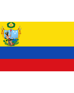 Flag: Gran Colombia 1819-1820 |  landscape flag | 1.35m² | 14.5sqft | 90x150cm | 3x5ft 