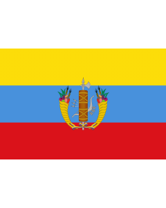Flag: Gran Colombia |  landscape flag | 1.35m² | 14.5sqft | 90x150cm | 3x5ft 
