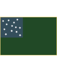 Flag: Green Mountain Boys | Green Mountain Boys and the Vermont Republic |  landscape flag | 1.35m² | 14.5sqft | 90x150cm | 3x5ft 