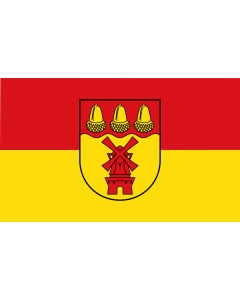 Flag: Municipality of Großefehn |  landscape flag | 1.35m² | 14.5sqft | 90x150cm | 3x5ft 