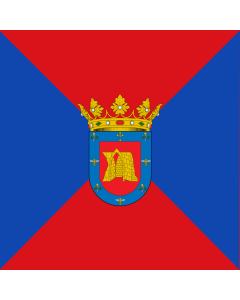 Flag: Guijuelo | Paño cuadrado |  1.35m² | 14.5sqft | 120x120cm | 45x45inch 