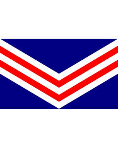 Flag: Great Waters Association of Vexillology |  landscape flag | 1.35m² | 14.5sqft | 90x150cm | 3x5ft 