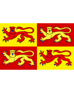 Flag: Gwynedd |  landscape flag | 1.35m² | 14.5sqft | 90x150cm | 3x5ft 