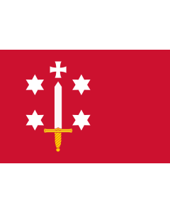 Flag: Dutch municipality Haarlem |  landscape flag | 1.35m² | 14.5sqft | 90x150cm | 3x5ft 