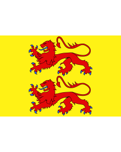 Flag: Hautes-Pyrénées |  landscape flag | 1.35m² | 14.5sqft | 90x150cm | 3x5ft 