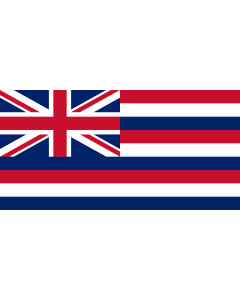 Flag: Hawaii 1816-1845, as observed by Louis Choris, etc |  landscape flag | 1.35m² | 14.5sqft | 80x160cm | 30x60inch 