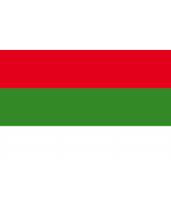 Flag: Duchy of Anhalt and also flag of Augsburg |  landscape flag | 1.35m² | 14.5sqft | 90x150cm | 3x5ft 