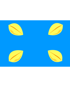 Flag: Hilversum vlag | Gemeente nl Hilversum |  landscape flag | 1.35m² | 14.5sqft | 90x150cm | 3x5ft 